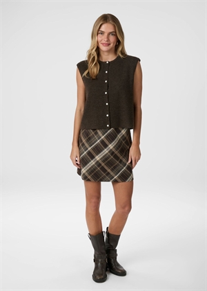 Everest knit vest Brown Neo Noir 